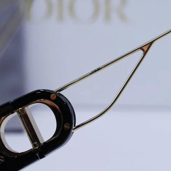 Dior 30MONTAIGNE SU 12A1 Square Sunglasses - Black/Grey Gradient - Picture 8 of 10